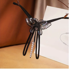 Сексуальное женское белье. Эротические трусики G-string. Black / Red Сексуальное женское белье. Эротические трусики G-string. Black / Red