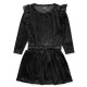 Дитяча сукня Petit by Sofie Schnoor. Чорний блискучий велюр. 8-10 років.