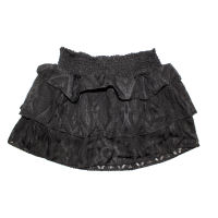 Стильная детская юбочка черного цвета Petit by Sofie Schnoor. 10-11 лет.