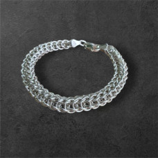 Мужской серебряный браслет 925 пробы. ЛП-011