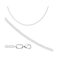 Срібний ланцюжок в плетінні Ромб, 925 проба 2,4 мм. 16006. 45