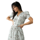 Сукня з акцентованою талією і рукавами ліхтариками | Купити в Melarion